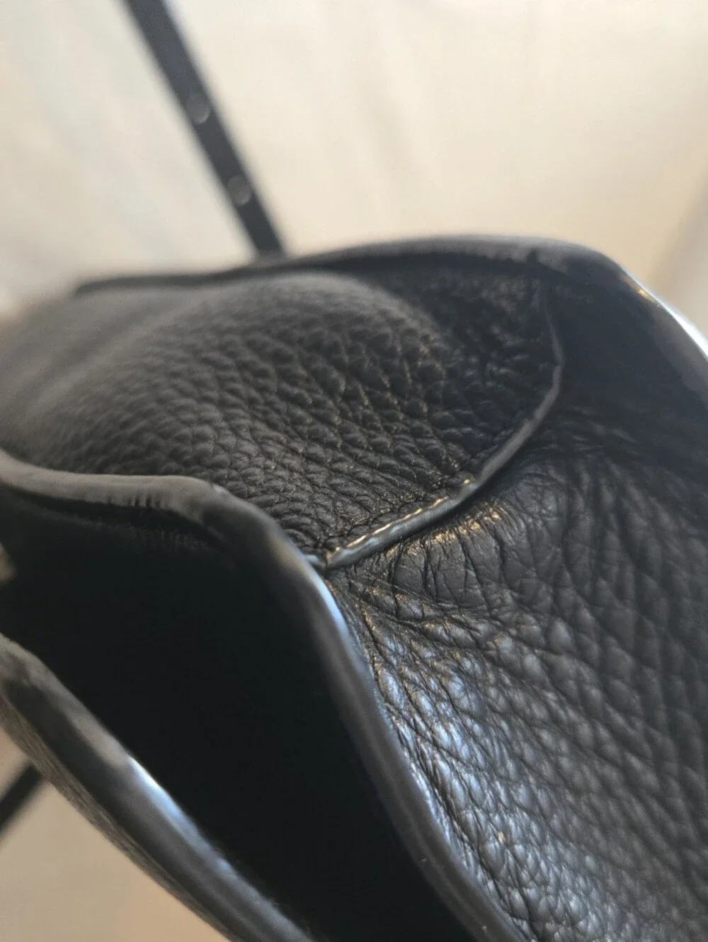 Tory Burch Bombe T Small Crossbody Bag in classic black.